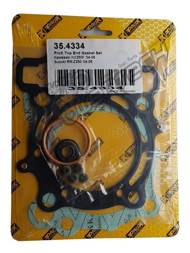 KIT JUEGO JUNTAS SUPERIOR PROX KAWASAKI KXF 250 04 - 08