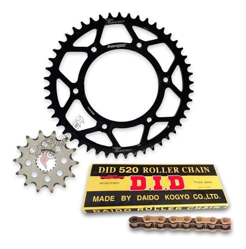 KIT TRANSMISIÓN CORONA ACERO PIÑÓN CADENA SUPERSPROX RMZ 450