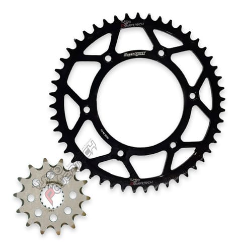 KIT TRANSMISIÓN CORONA PIÑÓN ACERO SUPERSPROX SUZUKI RMZ 450