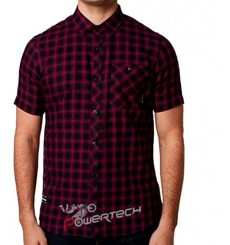 CAMISA MANGAS CORTAS FOX RACING EKINS WOVEN POWERTECH CUOTAS
