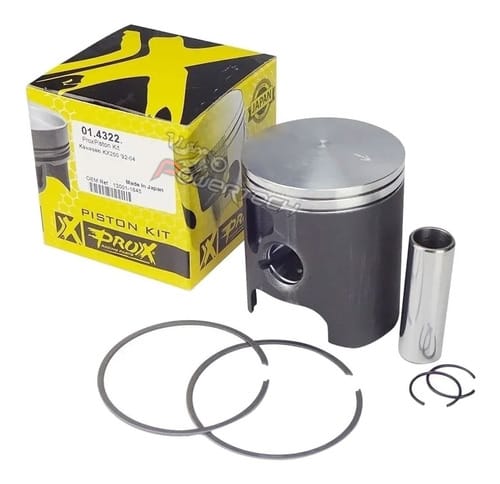 KIT PISTON PROX D KAWASAKI KX 250 1992 - 2004 (66,37MM)