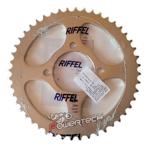 CORONA TRANSMISION ACERO RIFFEL YAMAHA XTZ 125