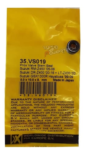 RETEN VALVULA ADM Y ESC PROX SUZU DRZ 400 00-20 DR 350 90-99