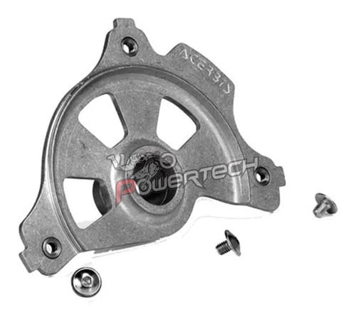 KIT SOPORTE MONTAJE CUBRE DISCO FRENO SUZU RMZ 250 450 07-21
