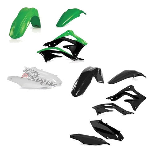 KIT PLASTICOS ACERBIS KAWASAKI KXF 450 2012 AL 2015
