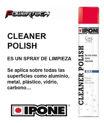 CLEANER POLISH IPONE 750ML (LIMPIA,PULE Y LUSTRA) X2 UNI