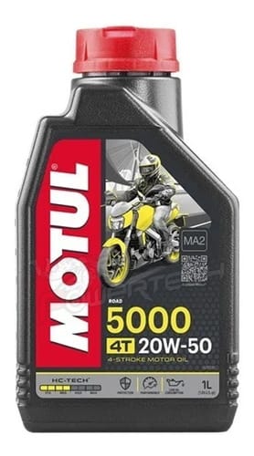 ACEITE MOTUL 5000 20W50 4T SEMISINTETICO - 1L