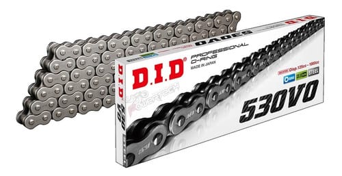 CADENA TRANSMISION DID ORING 530 VO X 118 FB 125CC - 1000CC