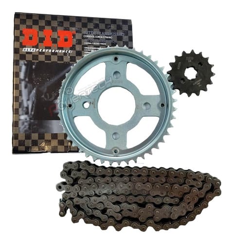 KIT TRANSMISION DID HONDA CG TITAN 150 CORONA PIÑON CADENA
