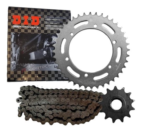 KIT TRANSMISION DID YAMAHA XTZ 250 CORONA CADENA ORING PIÑON