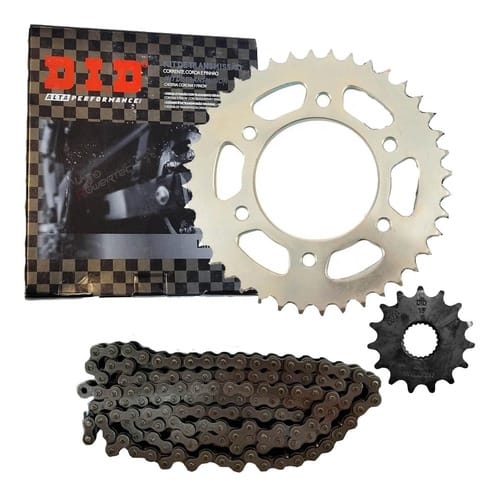 KIT TRANSMISION DID YAMAHA FZ16 CORONA CADENA PIÑON - CUOT