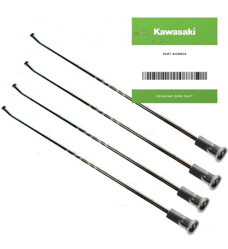 KIT X4 RAYOS RUEDA TRASERA KAWASAKI KX 125 250 KXF 250 / 450