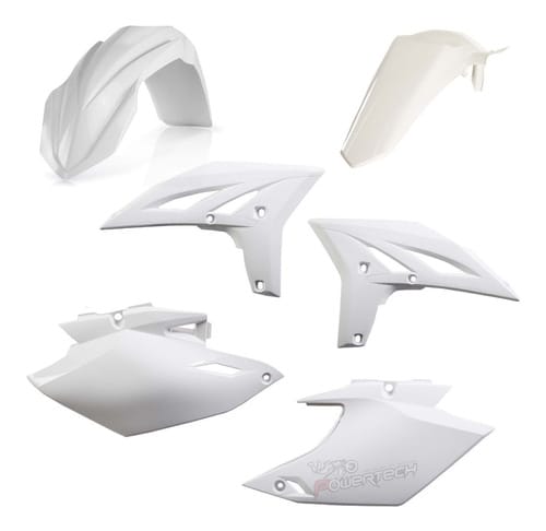 KIT DE PLASTICOS ACERBIS YAMAHA WRF 450 12 - 15 BLANCO