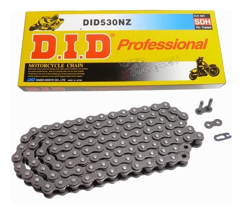 CADENA DID NZ SDH 530 X 118 SIN ORING 750CC 8500LBS - CUT