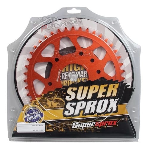 CORONA ALUMINI SUPERSPROX KTM DUKE 390 200 BAJAJ DOMINAR 400