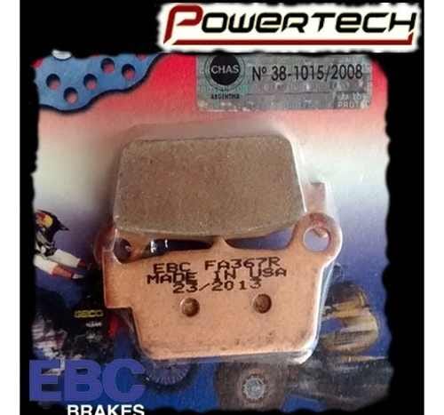 PASTILLA FRENO TRASERA EBC KAWASAKI KX / KXF 250 450 KLX 450