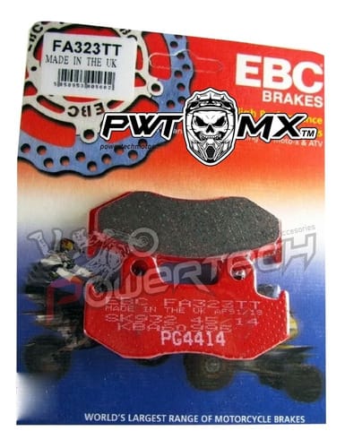 PASTILLA FRENO TRASERO EBC YAMA YFM RAPTOR 700 13-20 CUT