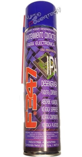 SPRAY AEROSOL LIMPIADOR F347 MANTENIMIENTO CONTACTOS