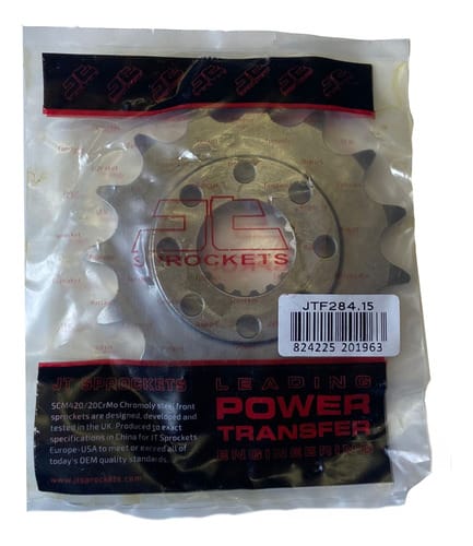 PIÑON HONDA JT CR 250/ 500 90-07 / CRF 450 04-20 15T CUT
