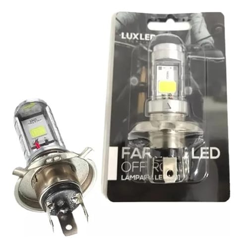 LAMPARA KOBO LED H4 12V 12W 12000 LUX - MOTO