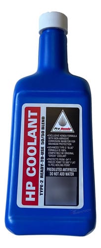 2 LIQUIDO REFRIGERANTE HP PRO-HONDA 900ML / 32OZ