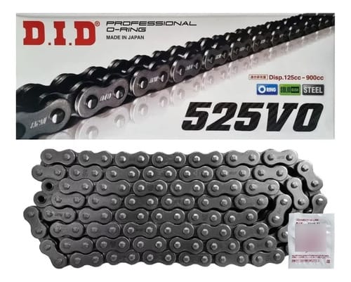 CADENA DID 525 VO - 118 L C/ORING - JAPON