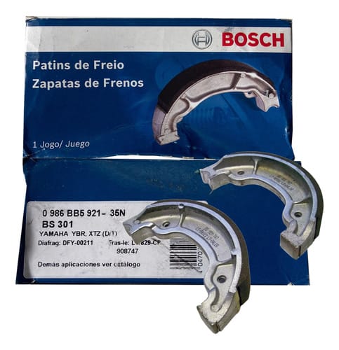 CINTA ZAPATA FRENO TRASERO YAMAHA YBR 125 ED / YBR 125 K