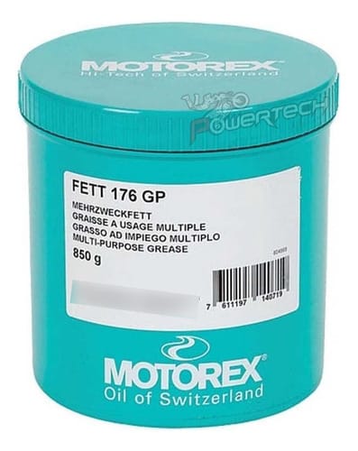 GRASA MULTIPROPOSITO FETT 176 GP LITIO MOTOREX 850GR