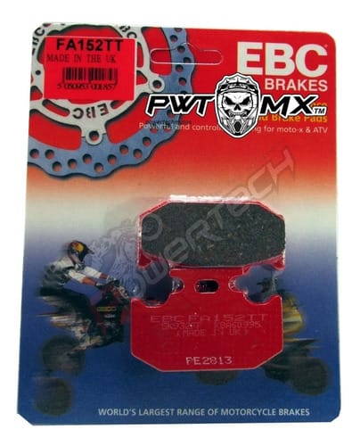 PASTILLA FRENO TRASERO EBC SUZUKI DR 650 96-16 FA 152 TT CUT