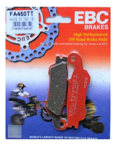 PASTILLA FRENO DELANTERO EBC YAMAHA YZ YZF 08 - 23 FA450 CUT