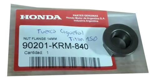 TUERCA BOBINA ESTATOR 14MM HONDA CRF 150 06-17 250 18-21