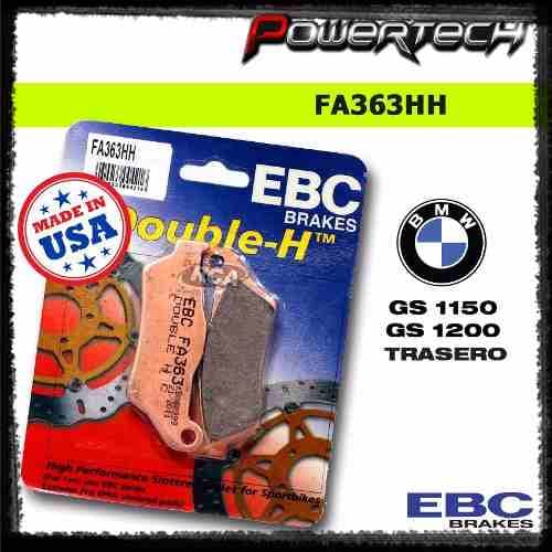 PASTILLA FRENO TRASERA EBC BMW GS 1150 1200 FA363HH CUT