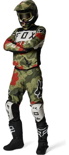 EQUIPO CONJUNTO MOTOCROSS FOX 180 BNKR CAMO CUT