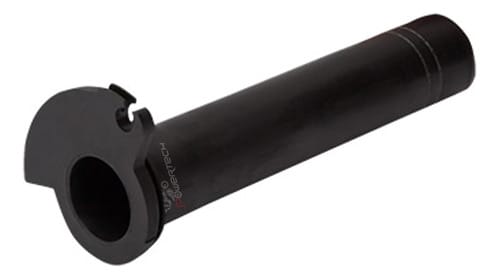 TUBO CAÑA ACELERADOR 2T CIRCUIT - NEGRO