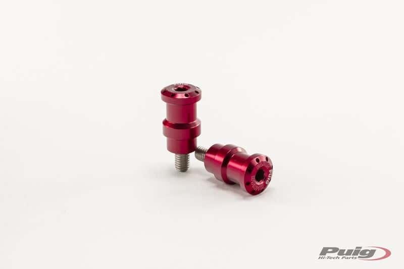 SPOOLS SLIDER SOPORTE CABALLETE PUIG HI-TECH 8MM - UN PAR