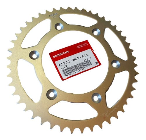 CORONA ALUMINIO HONDA CRF 250 / 450 47T TODOS LOS AÑOS