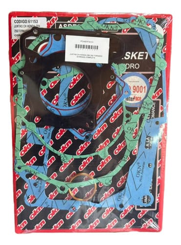 JUNTAS CH HONDA CBX 250 TORNADO S/ORIGNG COMPLETA