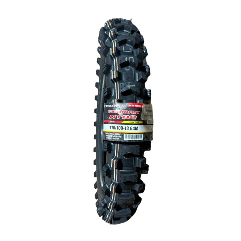 CUBIERTA MOTOCROSS DUNLOP GEOMAX 110/100-18 64M AT82 CUT