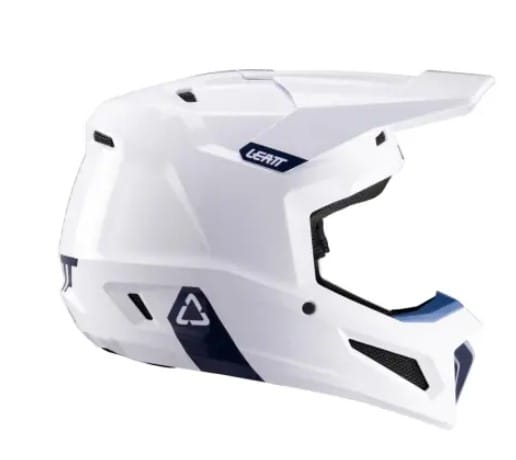 CASCO LEATT HELMET MOTO 2.5 MOTOCROSS ENDURO BLANCO BLANCO Y