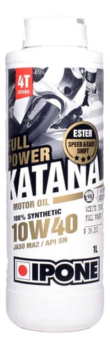 2L ACEITE IPONE KATANA FULL POWER 4T 10W 40 SINTETICO