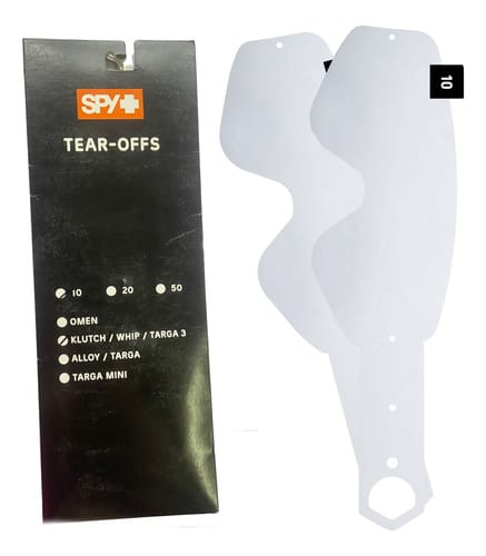 TEAR OFF ANTIPARRAS SPY KLUTCH/WHIP/TARGA3 ( PACK 10 )