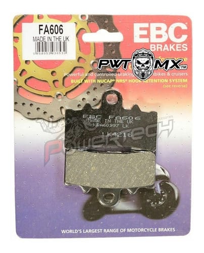PASTILLA FRENO DELANTERO EBC KTM DUKE 200/ 250/ 390 FA606 CU