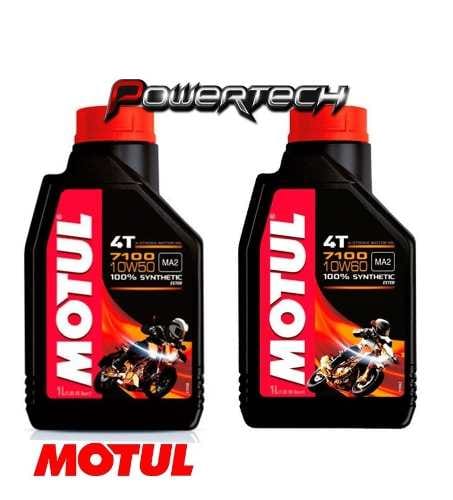 2L ACEITE MOTUL 7100 10W50 100% SINTETICO CUT