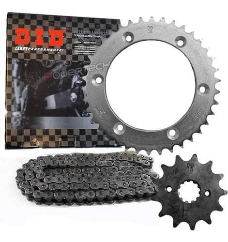 KIT TRANSMISION DID HONDA XR 250 TORNADO CORONA PIÑON CAD CU