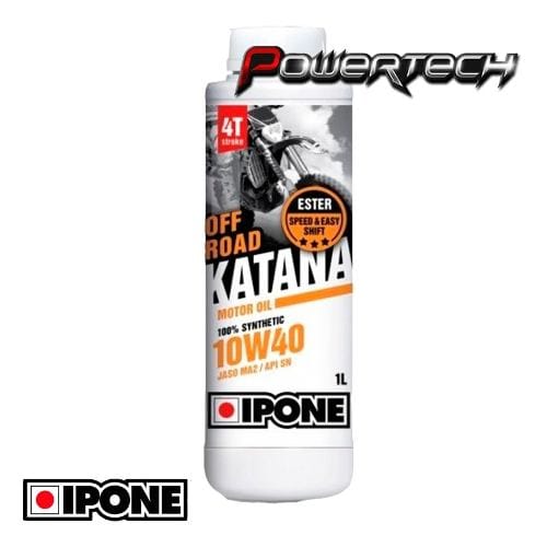 ACEITE SINTÉTICO MOTO KATANA OFF ROAD 10W40 IPONE