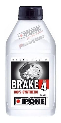 LIQUIDO PARA FRENOS IPONE DOT 4 500ML SINTETICO PARA MOTO