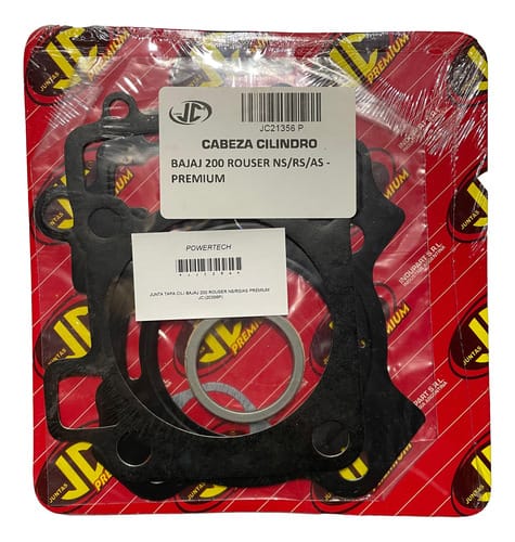 JUNTA TAPA DE CILINDRO BAJAJ 200 ROUSER NS/RS/AS PREMIUM JC