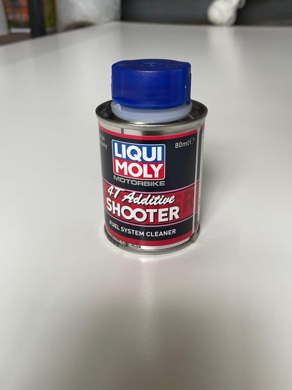 ADITIVO COMBUSTIBLE MOTOS 4T ADDITIVE SHOOTER LIQUIMOLY 80ML
