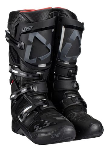 BOTAS MOTOCROSS ENDURO LEATT 5.5 FLEXLOCK NEGRAS CUT