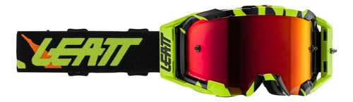 ANTIPARRA MOTOCROSS LEATT - VELOCITY5.5 IRIZ - TIGER RED LEN